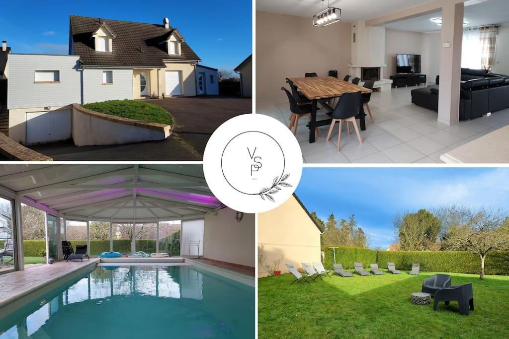 Villa Avec Piscine Chauffee A Moins 1H30 De Paris Saint-Pierre-des-Fleurs Экстерьер фото