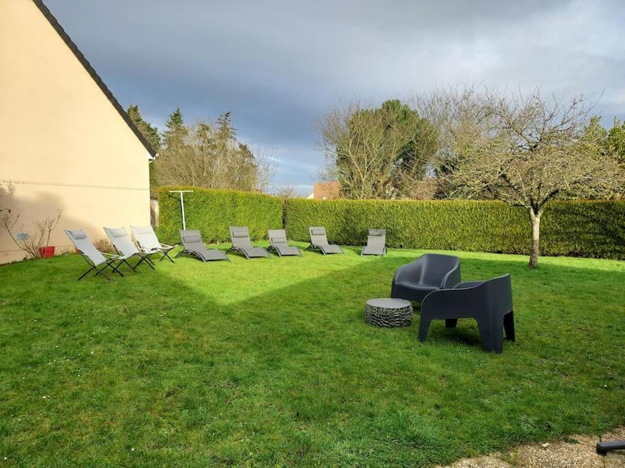 Villa Avec Piscine Chauffee A Moins 1H30 De Paris Saint-Pierre-des-Fleurs Экстерьер фото